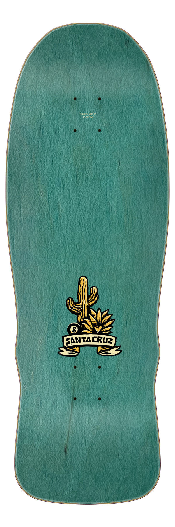 10.35in Winkowski Agave Snake Deck | Shaped Skateboards | Santa Cruz