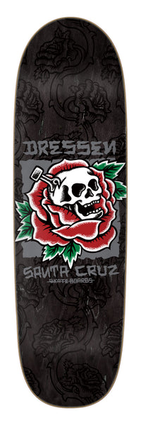 Santa Cruz Eric Dressen Rose Cross スケボー Santa Cruz Dressen Rose Cross Shaped Deck 9.31
