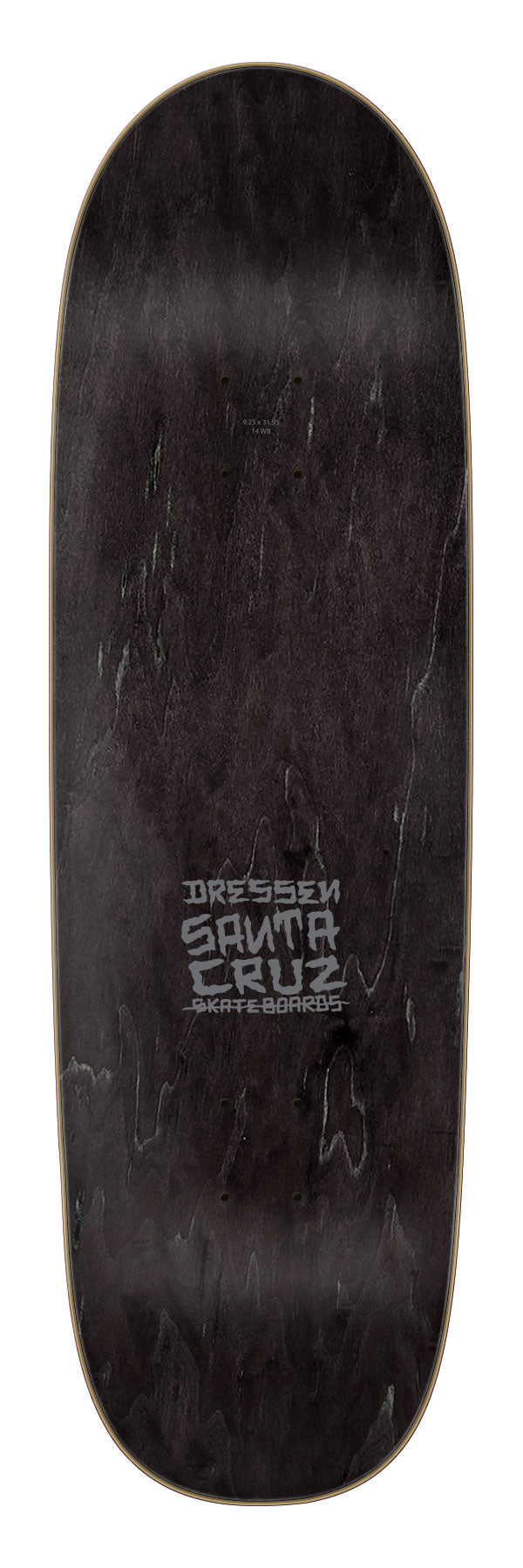 9.25in Dressen Skull Rose Deck | Shaped Skateboards | Santa Cruz
