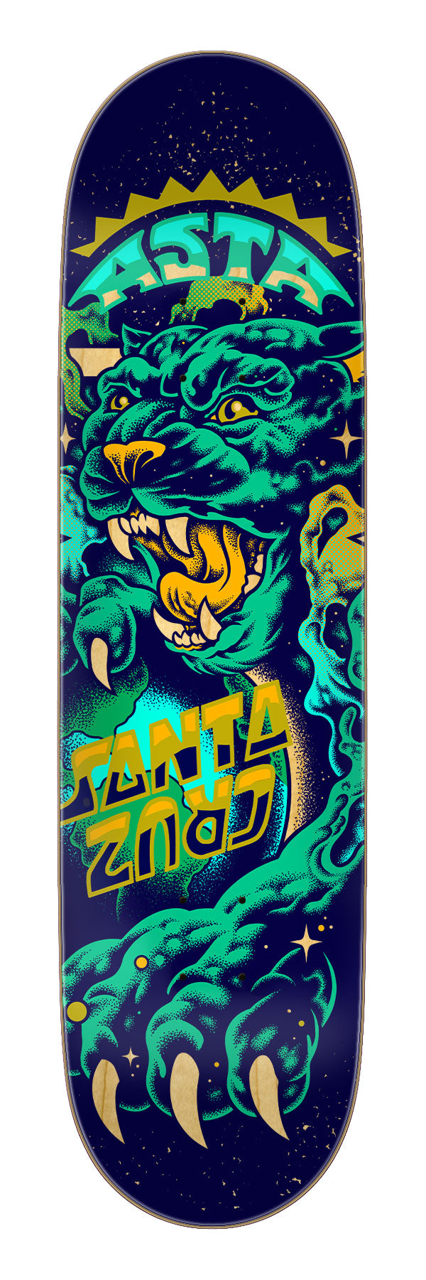 8.2in Asta Space Cat Deck | Twin Tip | Santa Cruz Skateboards