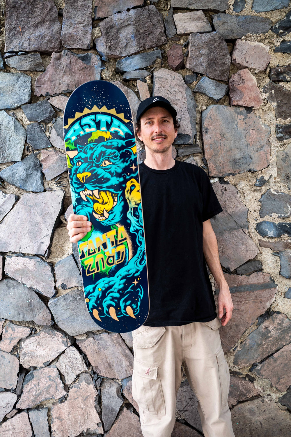8.2in Asta Space Cat Deck | Twin Tip | Santa Cruz Skateboards