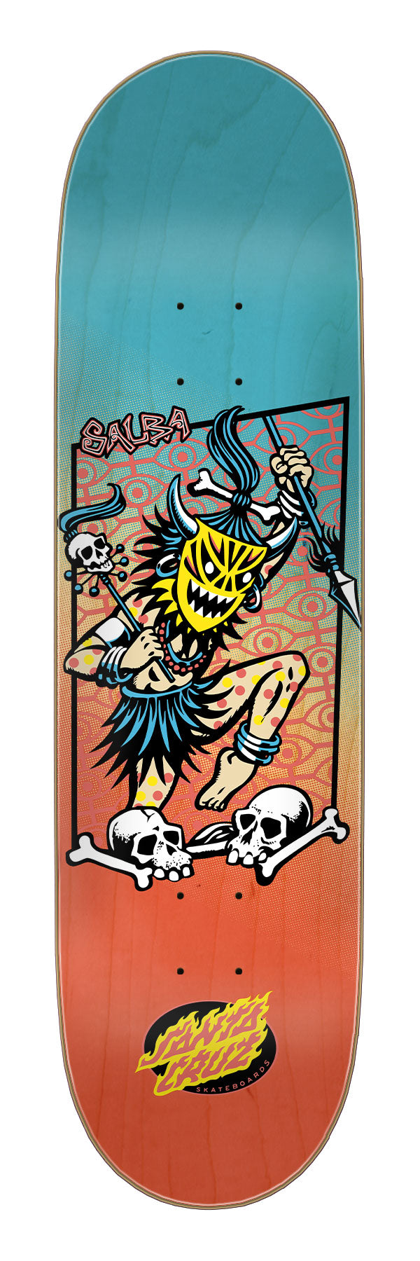 8.50in Salba Voodoo Frame Deck | Santa Cruz Skateboards