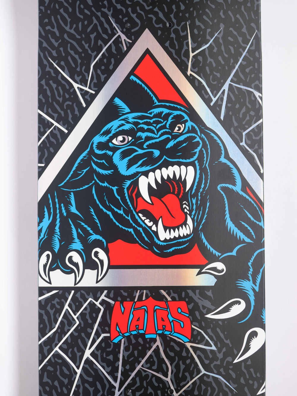 9in Natas Shattered Panther Deck | VX Reinforced | Santa Cruz