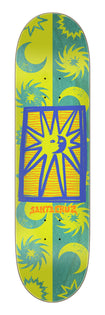 7.75in Sun Stamp Santa Cruz FeelBase Skateboard Deck No Color