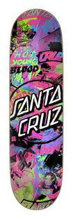 8.5in Cut Collage Santa Cruz Birch Skateboard Deck No Color