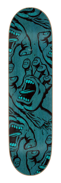 8.25in Crowded Hand | Skateboard Deck | Santa Cruz
