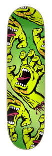 8.5in Crowded Hand Santa Cruz Skateboard Deck No Color