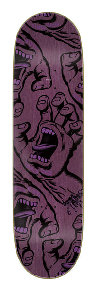 8.5in Crowded Hand | Skateboard Deck | Santa Cruz