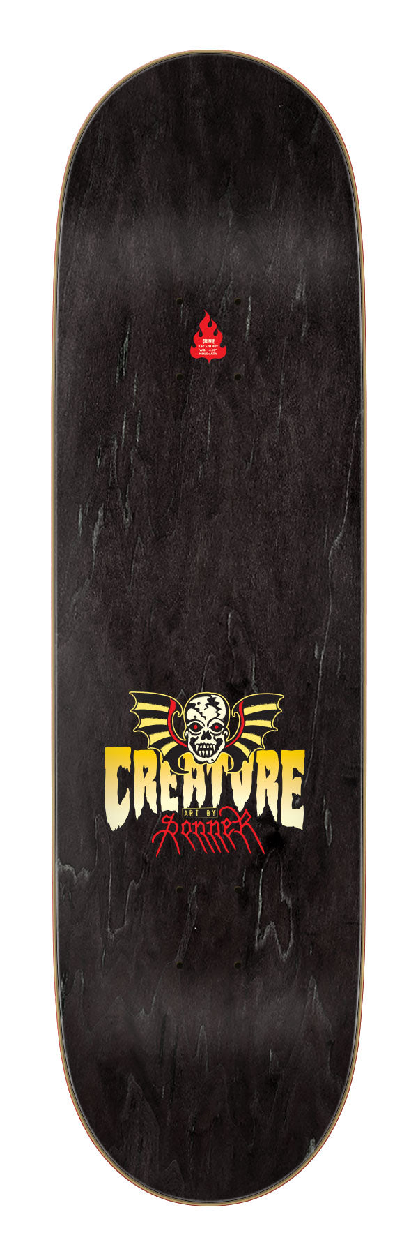 8.6in Russell Flash Deck | Stumps | Creature Skateboards