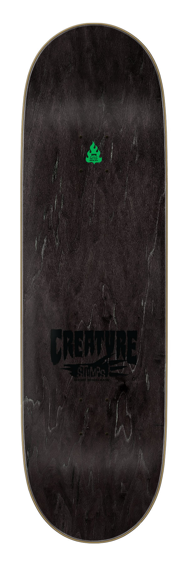 Logo Stumps 9.0in | Short Wheelbase | Creature Skateboard Decks