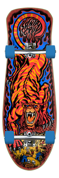 10.3in Salba Tiger Reissue | Complete Cruiser | Santa Cruz Skateboards