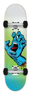 8.00in Full Screaming Hand Color Fade Santa Cruz Complete Skateboard No Color