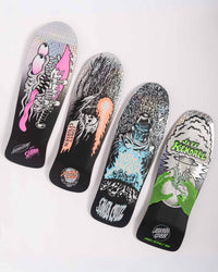 スケートボード JOBLESS ANTI WORK santa cruz buttstain 10.07in Knox Firepit | 2026 Metallic Reissue | Santa Cruz Skateboards