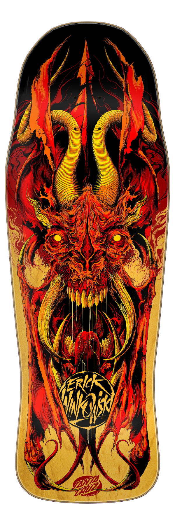 Winkowski Primeval Fire 2026 Santa Cruz Skateboard Deck