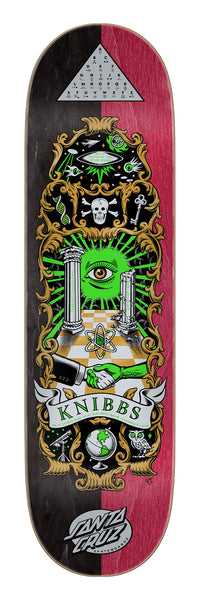 8.5in Knibbs Cryptic Deck | Pro Model | Santa Cruz Skateboards