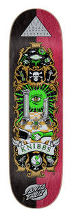 8.50in Jereme Knibbs Cryptic Santa Cruz Skateboard Deck No Color