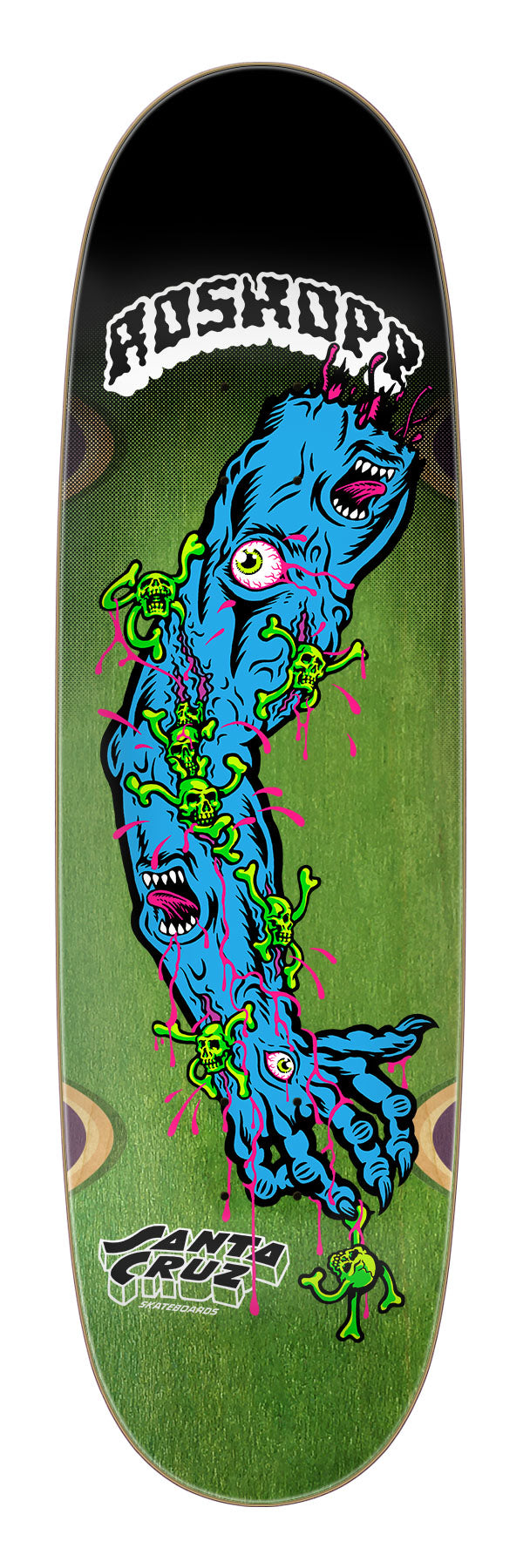 9.00in Roskopp Screaming Arm Deck | Pro Model | Santa Cruz Skateboards