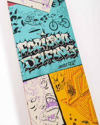 8.25in Delfino Scribble FeelBase Deck | Short Wheelbase | Santa