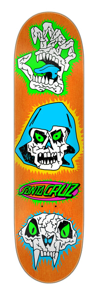 7.75in Scribble Head FeelBase Deck | Short Wheelbase | Santa Cruz
