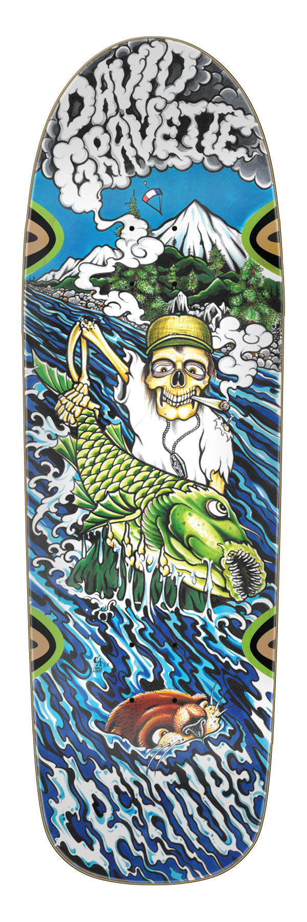新品未使用 Creature Gravette Deck デッキ 8.1 9.00in Gravette Hippie Falls Deck | Pro Model | Creature Skateboards