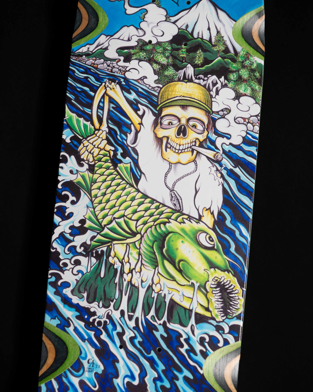 9.00in Gravette Hippie Falls Deck | Pro Model | Creature Skateboards