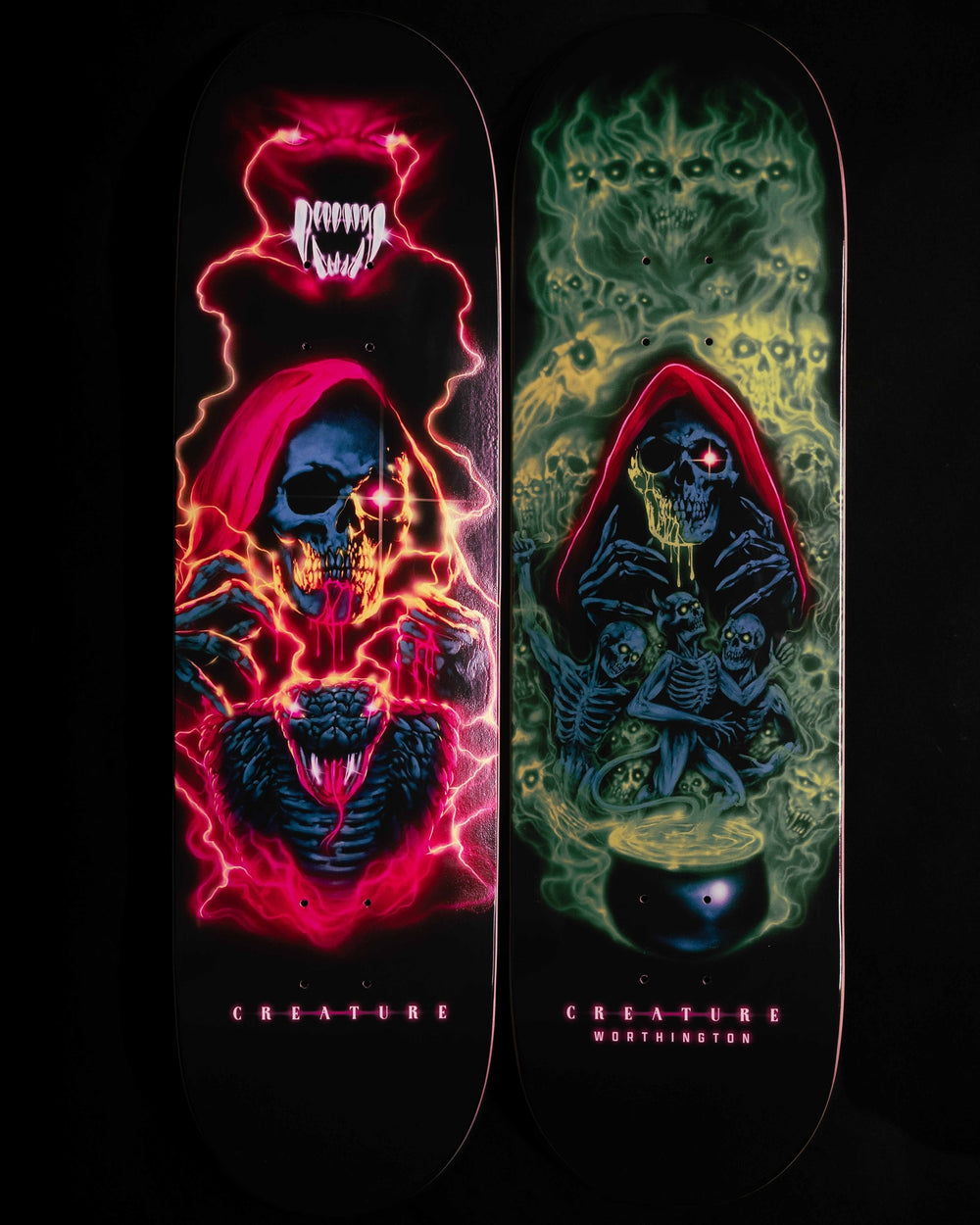 8.75in Worthington Terror Sight | Pro Deck | Creature Skateboards