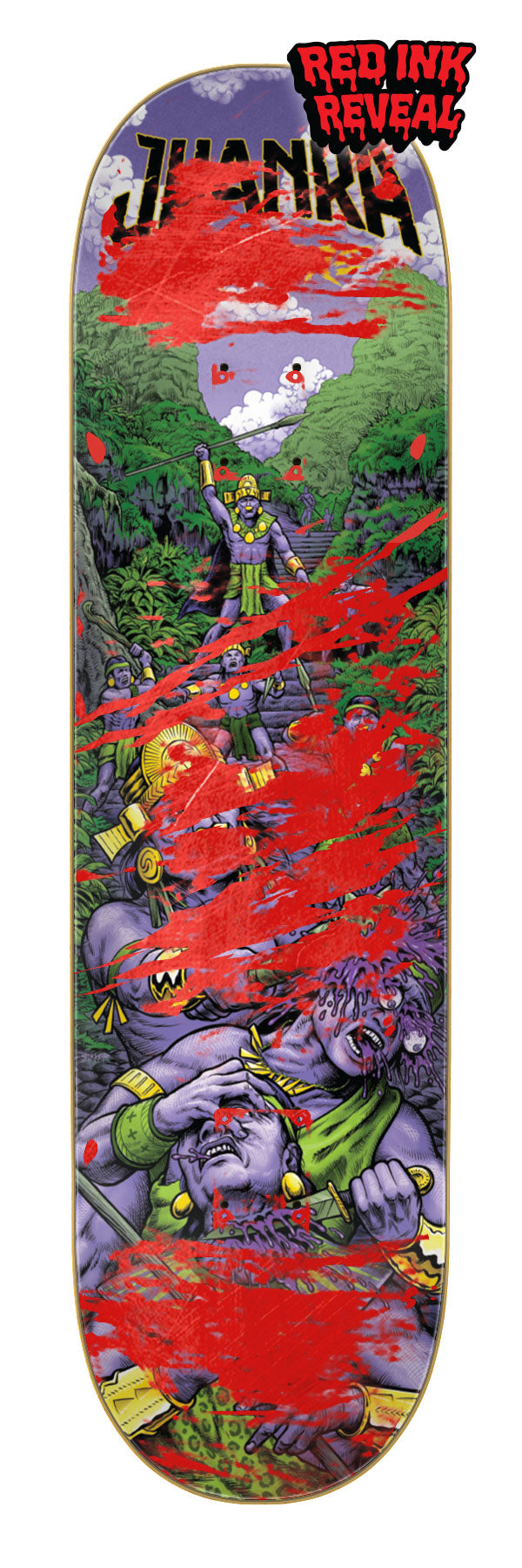 8.375in Gonzalez Warriors Deck | VX Reinforced | Creature Skateboards