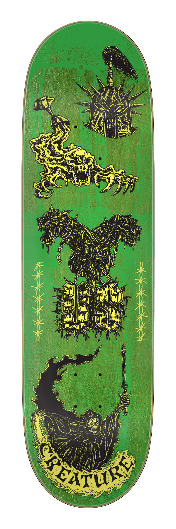 8.60in Martinez Creach Us Stumps | Pro Deck | Creature Skateboards