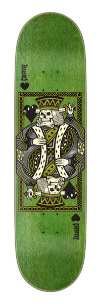 8.20in Heshking S Deck | Twin Shape | Creature Skateboards
