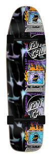 10.32in Dot Dudes Santa Cruz Shaped Skate Cruiser No Color