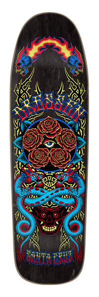 9.30in Dressen Rose Crew 5 Deck | Shaped Skateboards | Santa Cruz