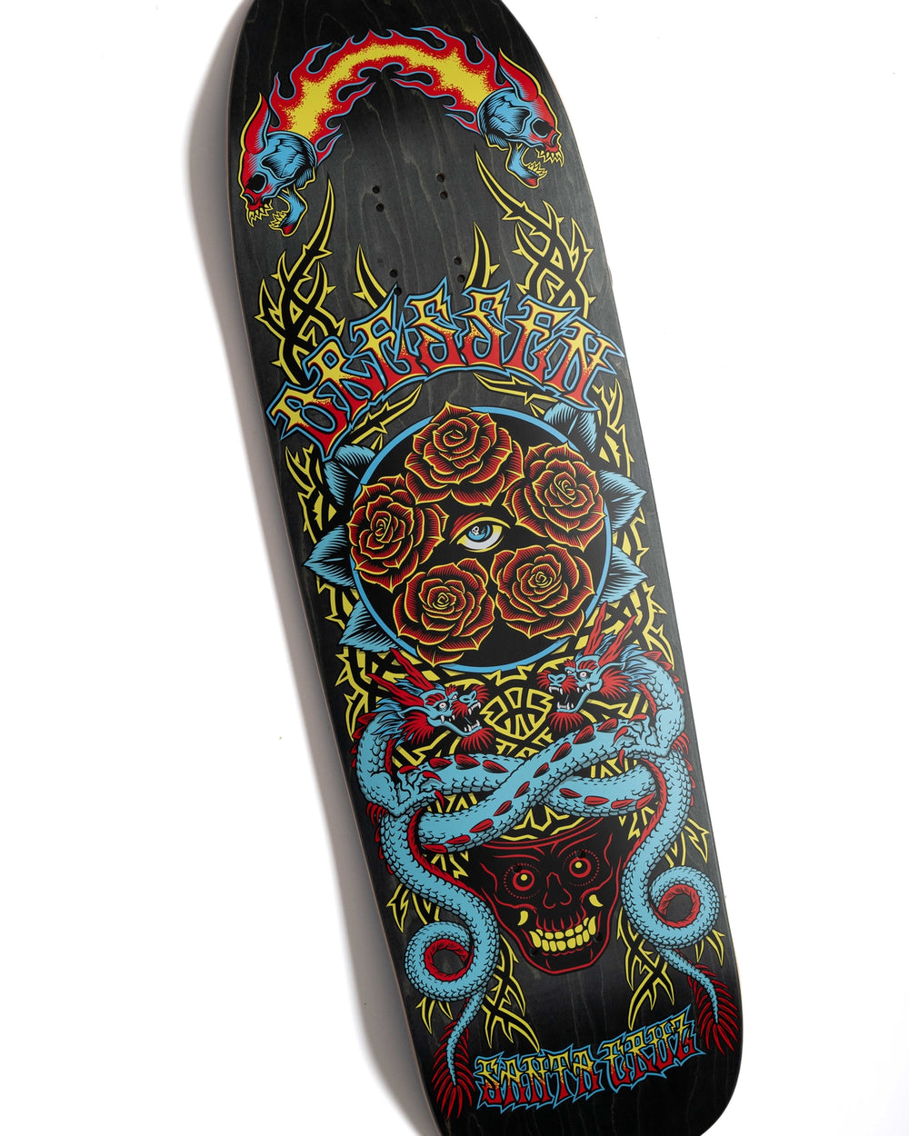 9.30in Dressen Rose Crew 5 Deck | Shaped Skateboards | Santa Cruz
