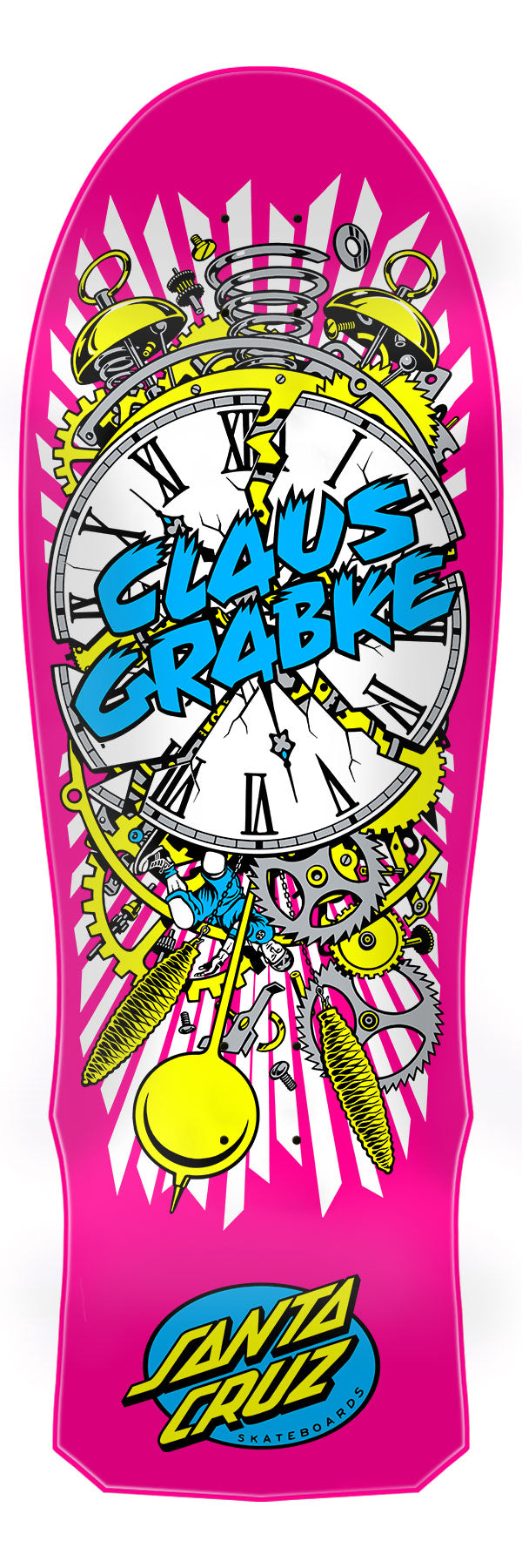 10.04in Grabke Exploding Clock | 2026 Reissue | Santa Cruz Skateboards
