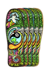 8.75in Erick Winkowski Dope Planet Micro Santa Cruz Freaks Skateboard Deck No Color