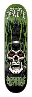8.3in David Gravette Hippie Skull IV Creature Skateboard Deck No Color