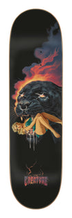 8.51in Mathias Torres Jaguar Creature Stumps Skateboard Deck No Color