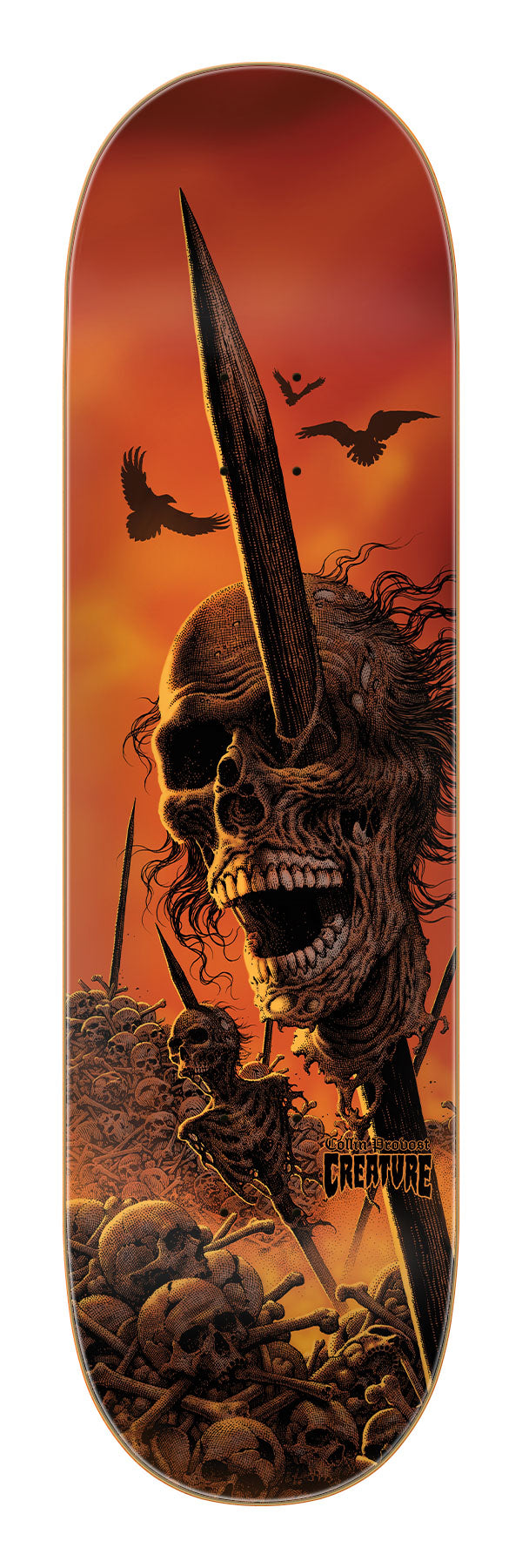 8.75in Provost Wasted | Pro Skateboard Deck | Creature