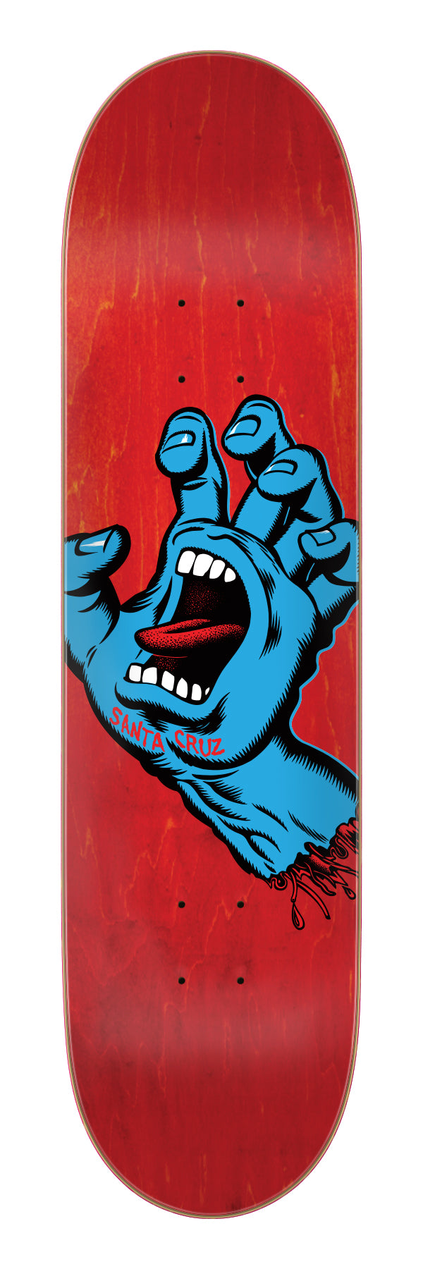 Screaming Hand 8.00in | Skateboard Decks | Santa Cruz