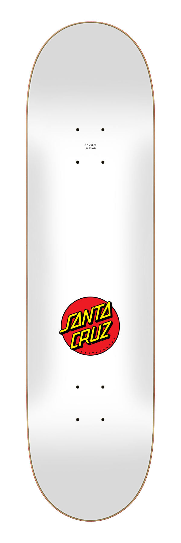Classic Dot 8.00in | Skateboard Decks | Santa Cruz