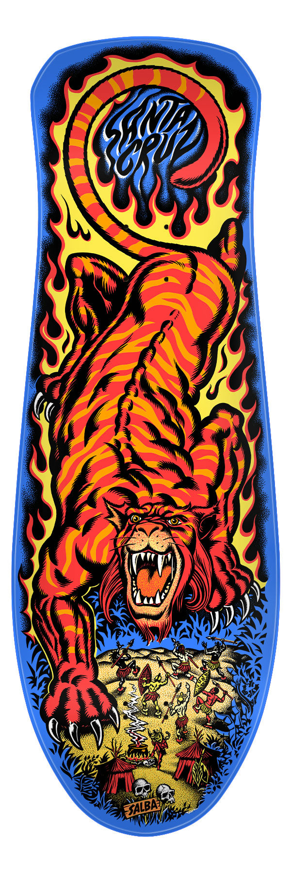 10.3in Steve Alba Tiger | 2026 Reissue | Santa Cruz Skateboards
