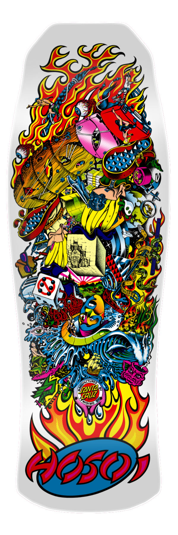 10.0in Hosoi Collage | 2026 Reissue | Santa Cruz Skateboards