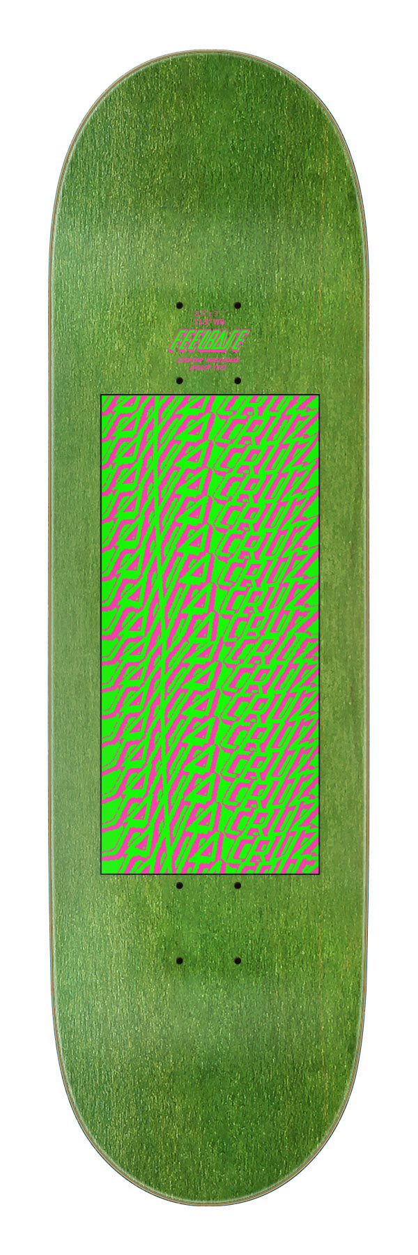 8.5in Roskopp Meltdown FeelBase Deck | Short Wheelbase | Santa