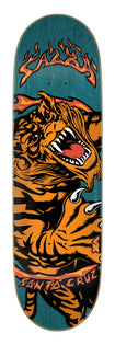 9.00n Salba Tiger Remix Santa Cruz VX Skateboard Deck No Color