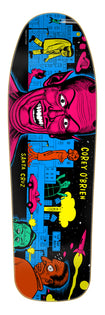 9.75in Corey Obrien Mutant City Santa Cruz Reissue Skateboard Deck No Color
