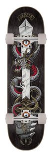 8.5in Eric Dressen Dragon Santa Cruz Premium Complete Skateboard No Color