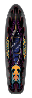 7.64in Street Dart Pinstripe Santa Cruz Skateboard Deck No Color