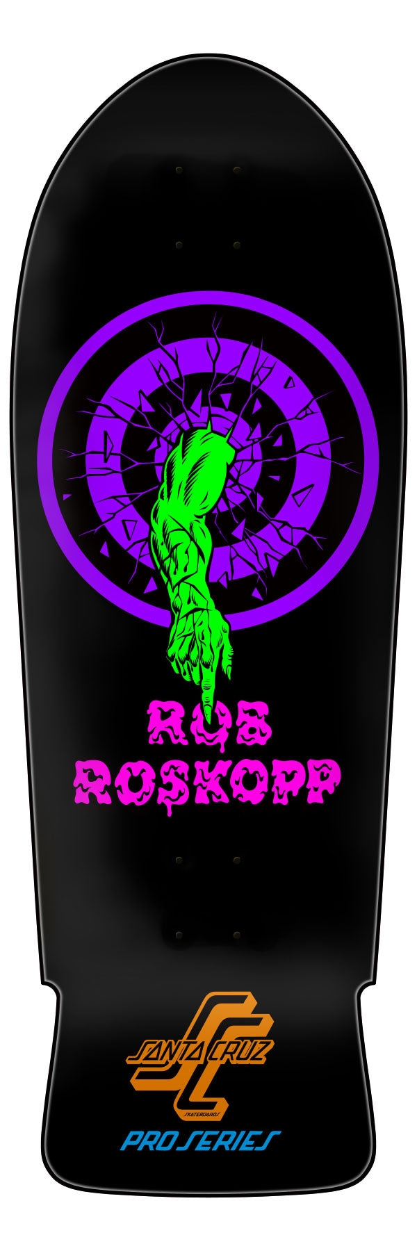 ベジータ　リミテッドパックWAVE1 プロモ 10.35in Roskopp One | Blacklight Reissue | Santa Cruz Skateboards