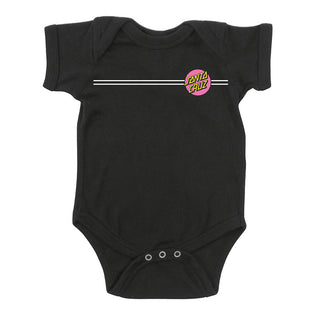 Other Dot Santa Cruz Baby One Piece Bodysuit Black