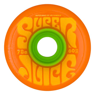60mm Super Juice Citrus 78a OJ Skateboard Wheels Citrus