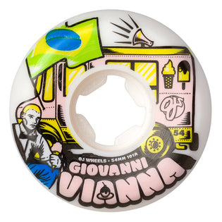 54mm Giovanni Vianna Elite Hardline 101a OJ Skateboard Wheels No Color